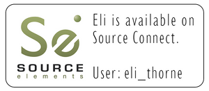 Eli is available on Source Connect